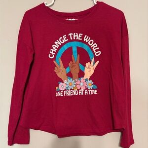 SO Burgundy Graphic Tee